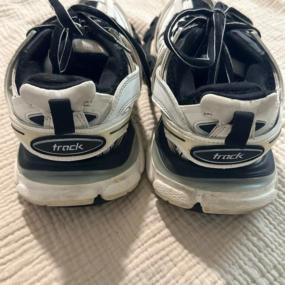 Balenciaga Tracks - chunky white and black track sneakers *read description* - Picture 10 of 13
